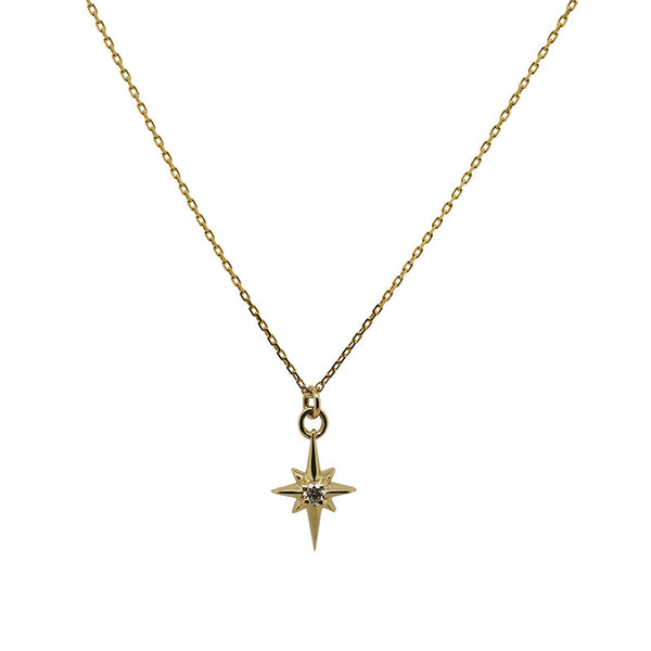 10k North popular Star Necklace