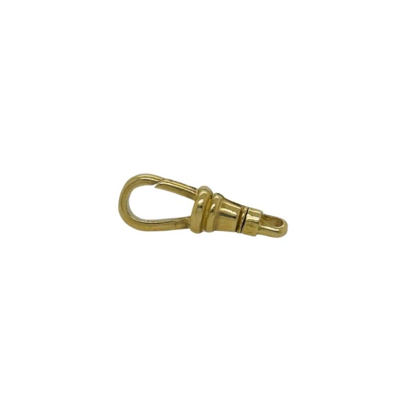 Casted in 14 kt gold, this charm connector is perfect to add multiple charms to any necklace or bracelet.